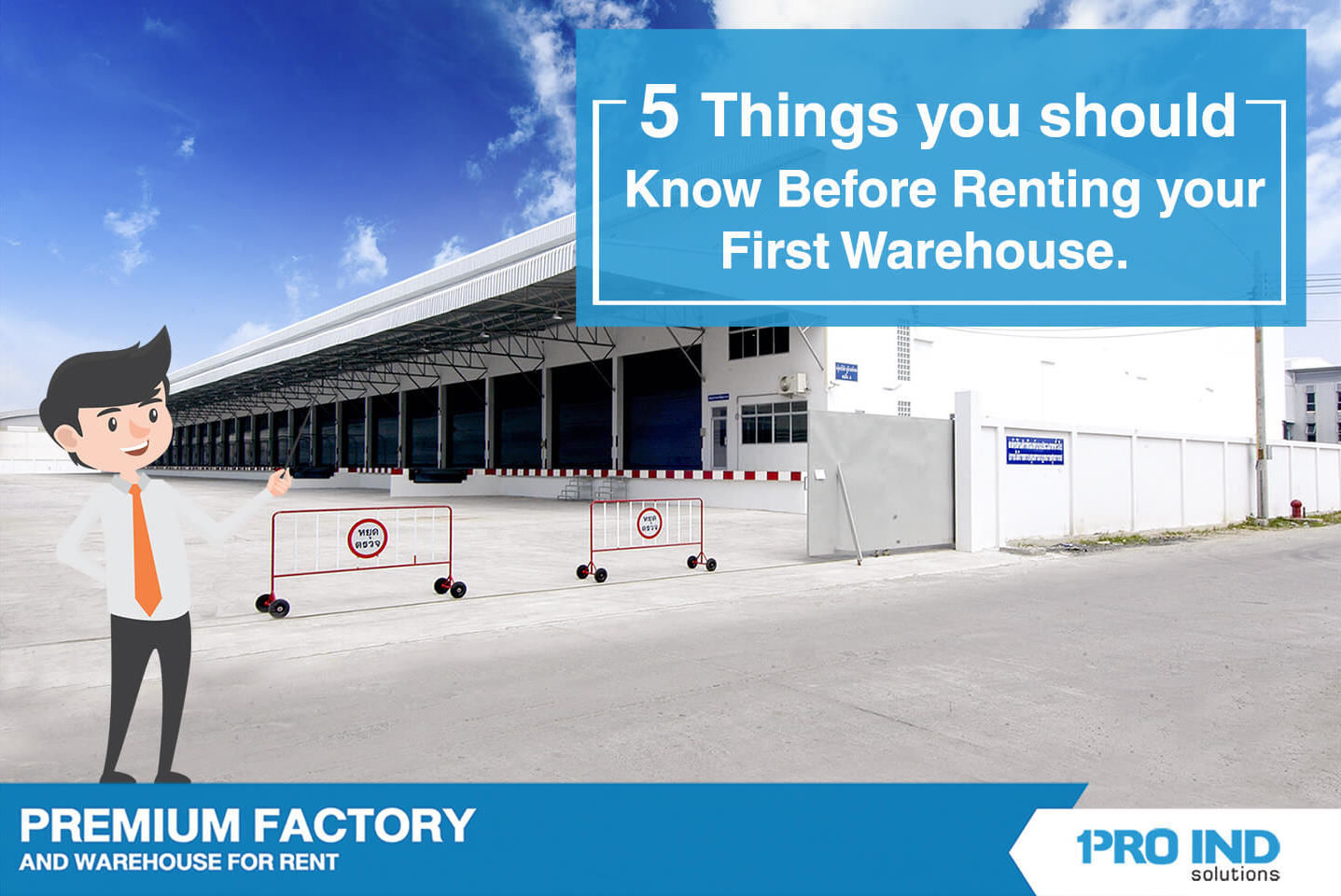 We present five essential elements in selecting a warehouse. These critical factors can help you intelligently evaluate the choices offered and select the most suitable one.