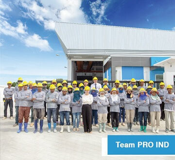 Pro Ind Factory for Rent in Thailand size 1030 sqm.