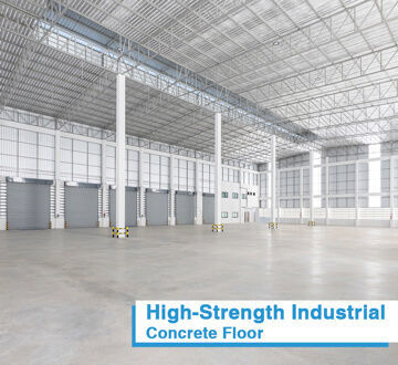 High-Strength Industrial Concrete Floor